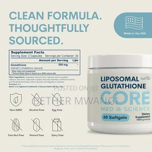 Core Med Science Liposomal Glutathione Supplement