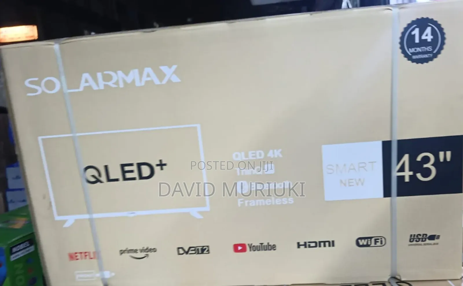 Solarmax 43-Inch Smart Android Digital TV (Bluetooth Enabled