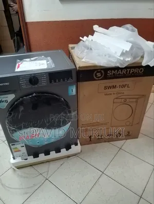 Smart Pro 10kg Front Load Washing Machine – 1400 RPM Spin Speed