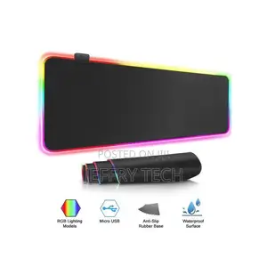 RGB Led Computer Keyboard Game Mouse Pads 800x300x3mm