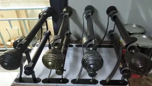 Designed to Resist Rust and Wear, Powder Coated Curtain Rods