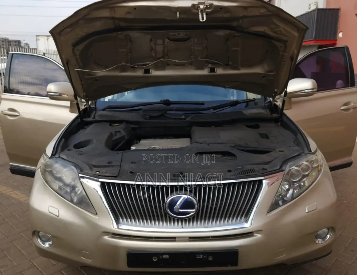 Lexus RX 2011 Gold