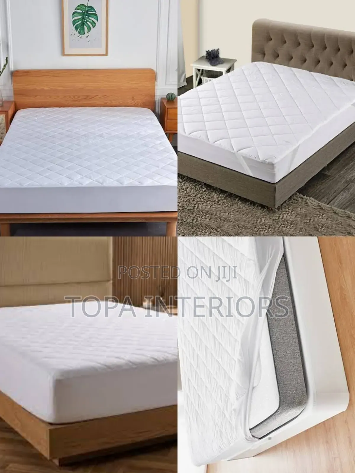 Perfect Luxury Quilted Waterproof Mattress Protector Covers