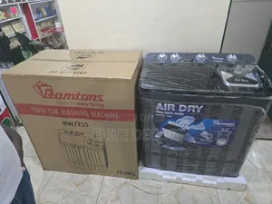 Ramtons RW/215 Twin Tub Washing Machine 10KG – Semi Automatic