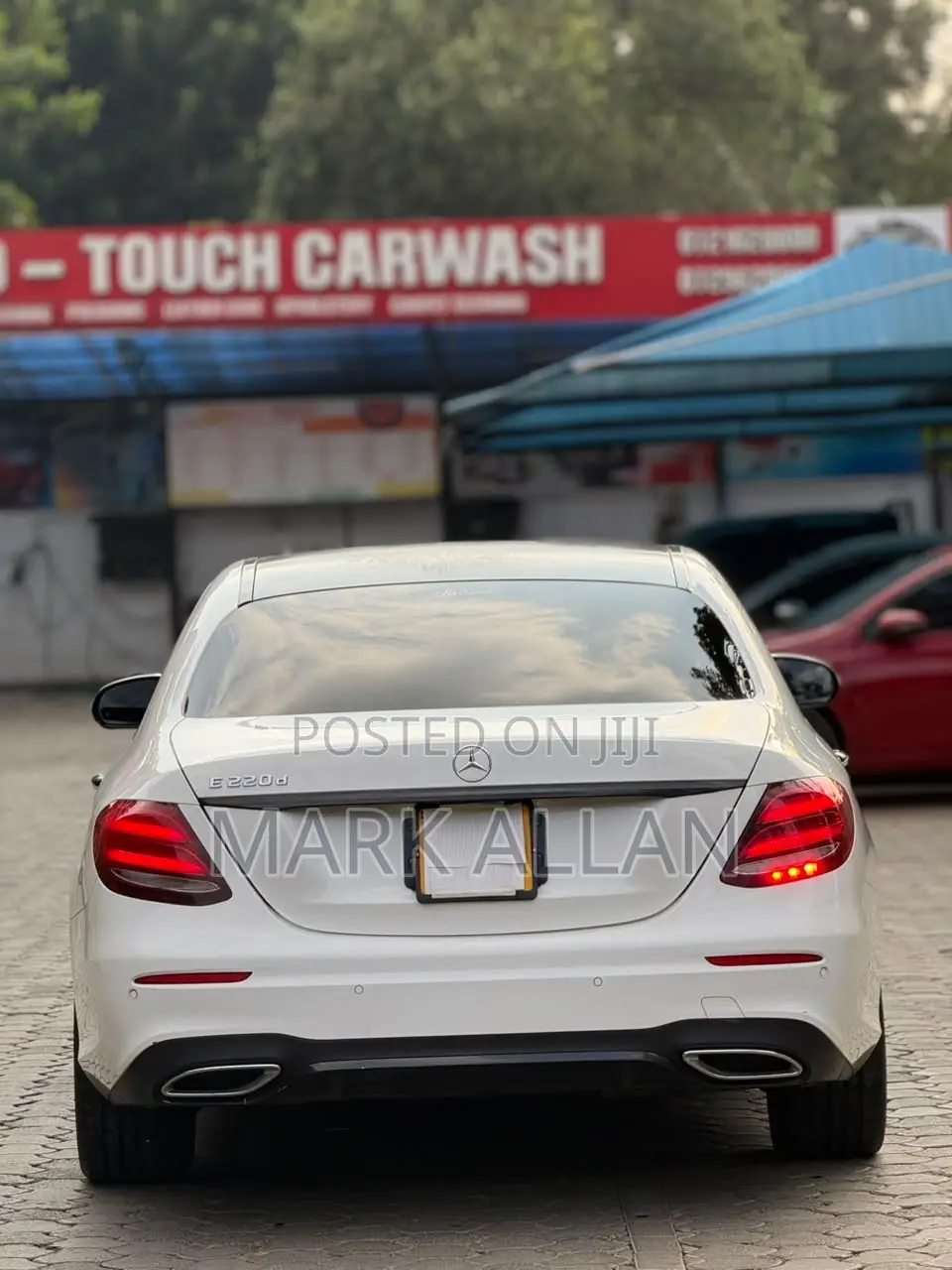 Mercedes-Benz E220 2016 White