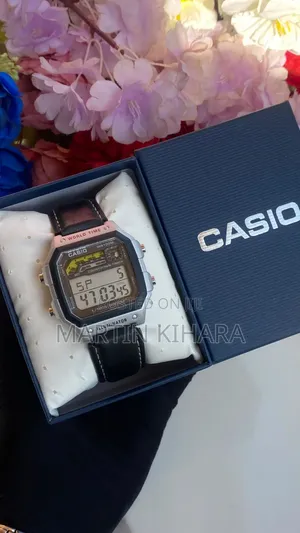 Casio Worldtime Leather Watch