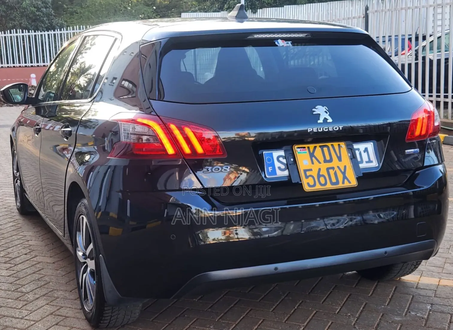 Peugeot 308 2018 Black