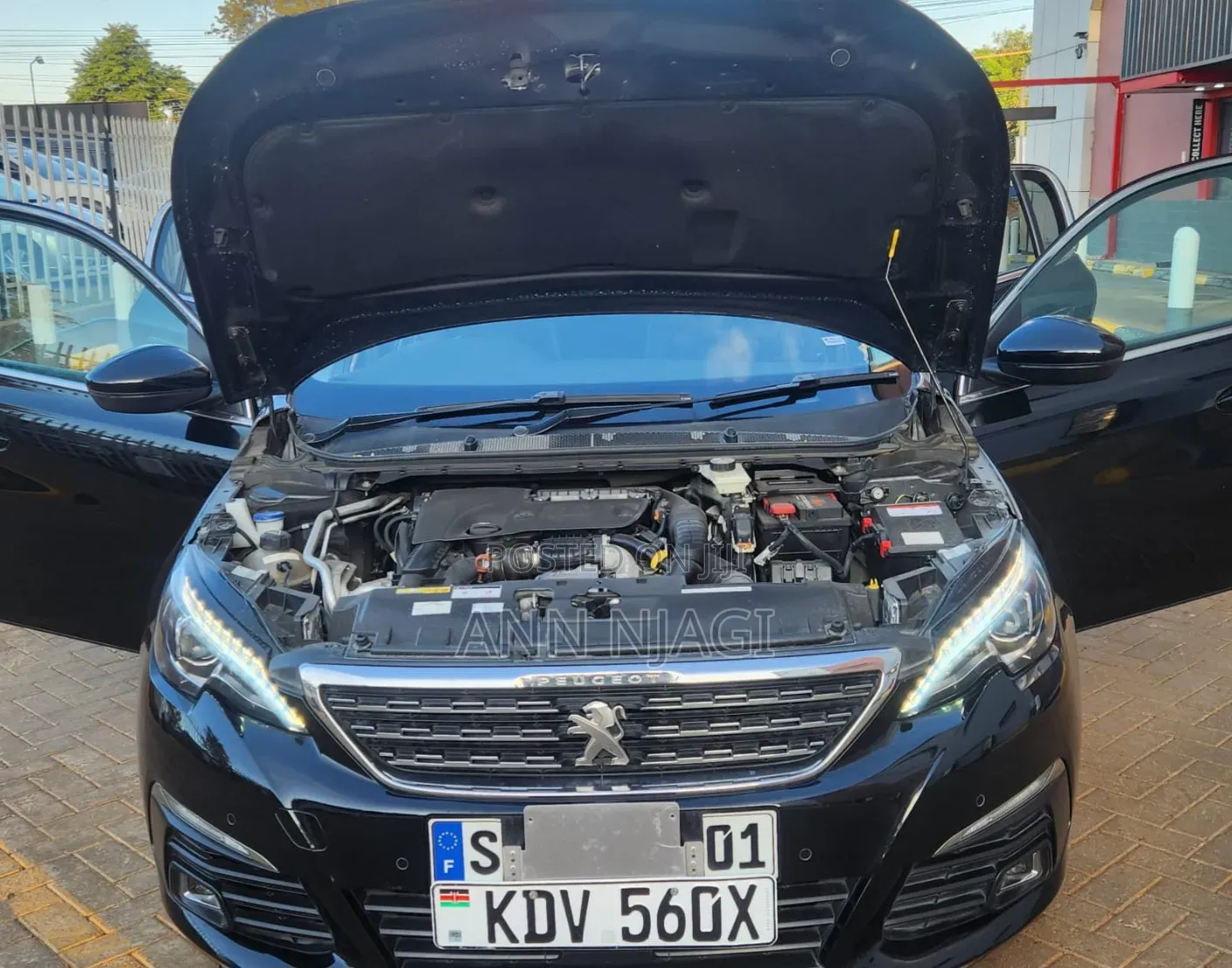 Peugeot 308 2018 Black