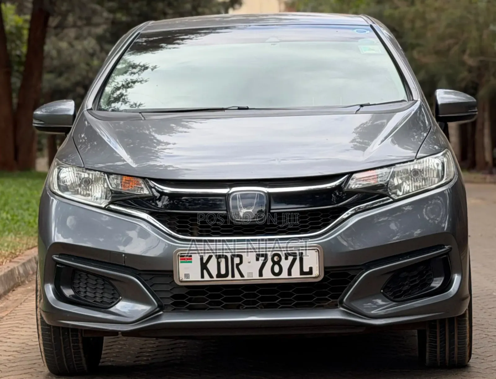 Honda Fit 2017 Gray