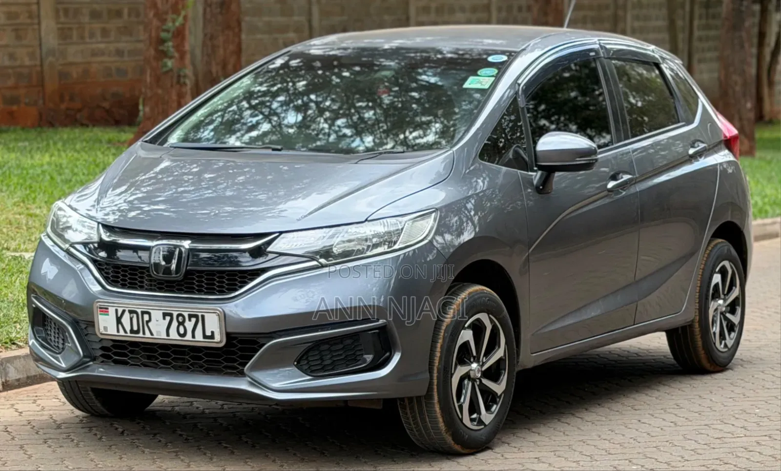 Honda Fit 2017 Gray