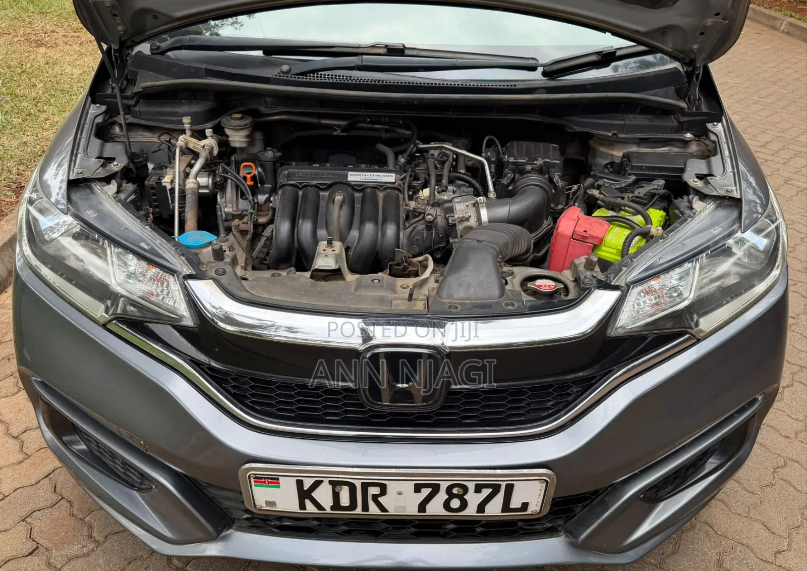 Honda Fit 2017 Gray