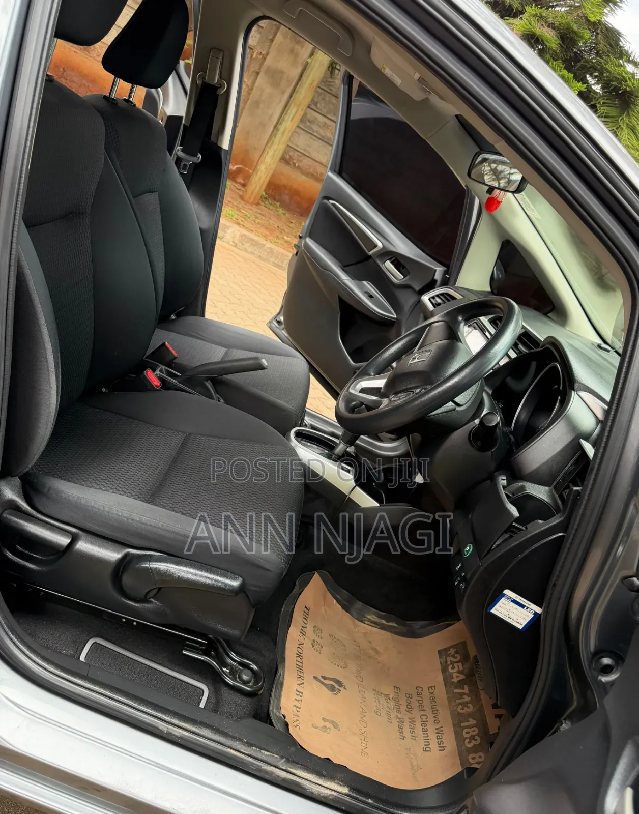 Honda Fit 2017 Gray