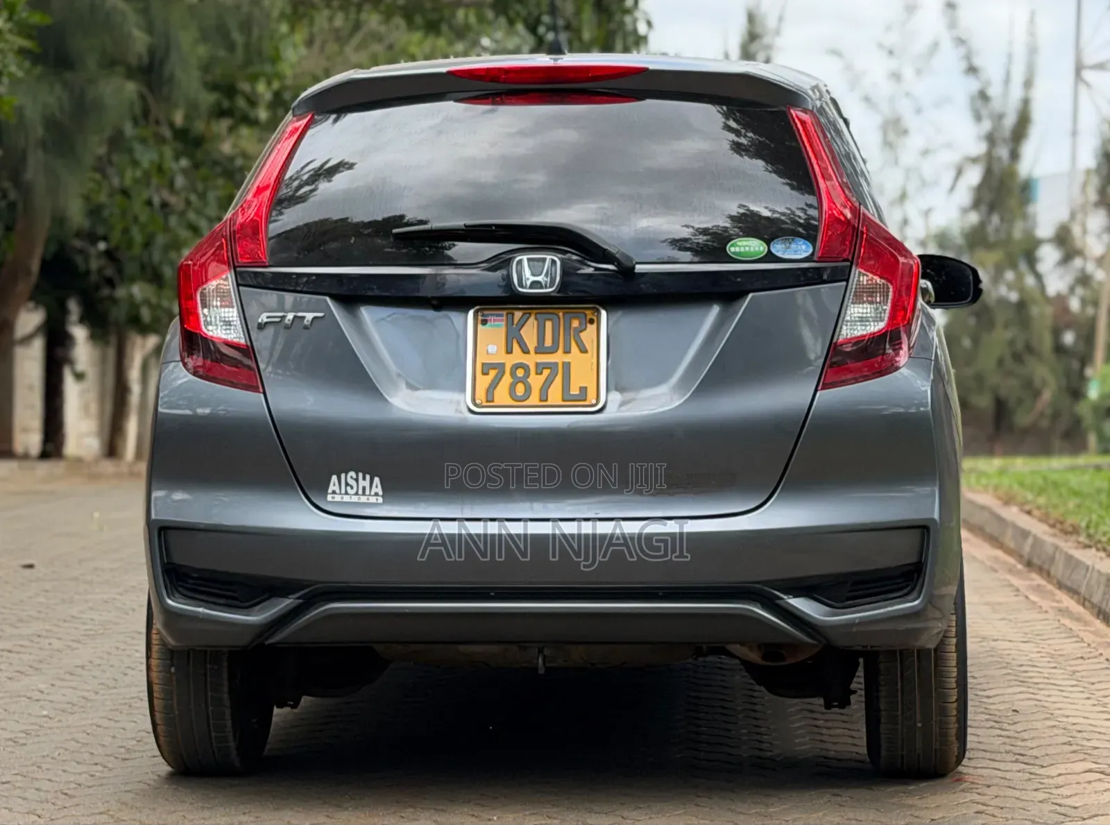 Honda Fit 2017 Gray