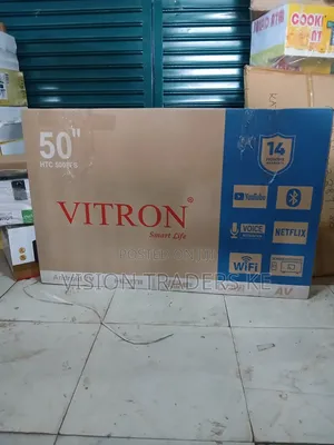 Vitron 50 Inches Smart Android Frameless TV Vitron 50"