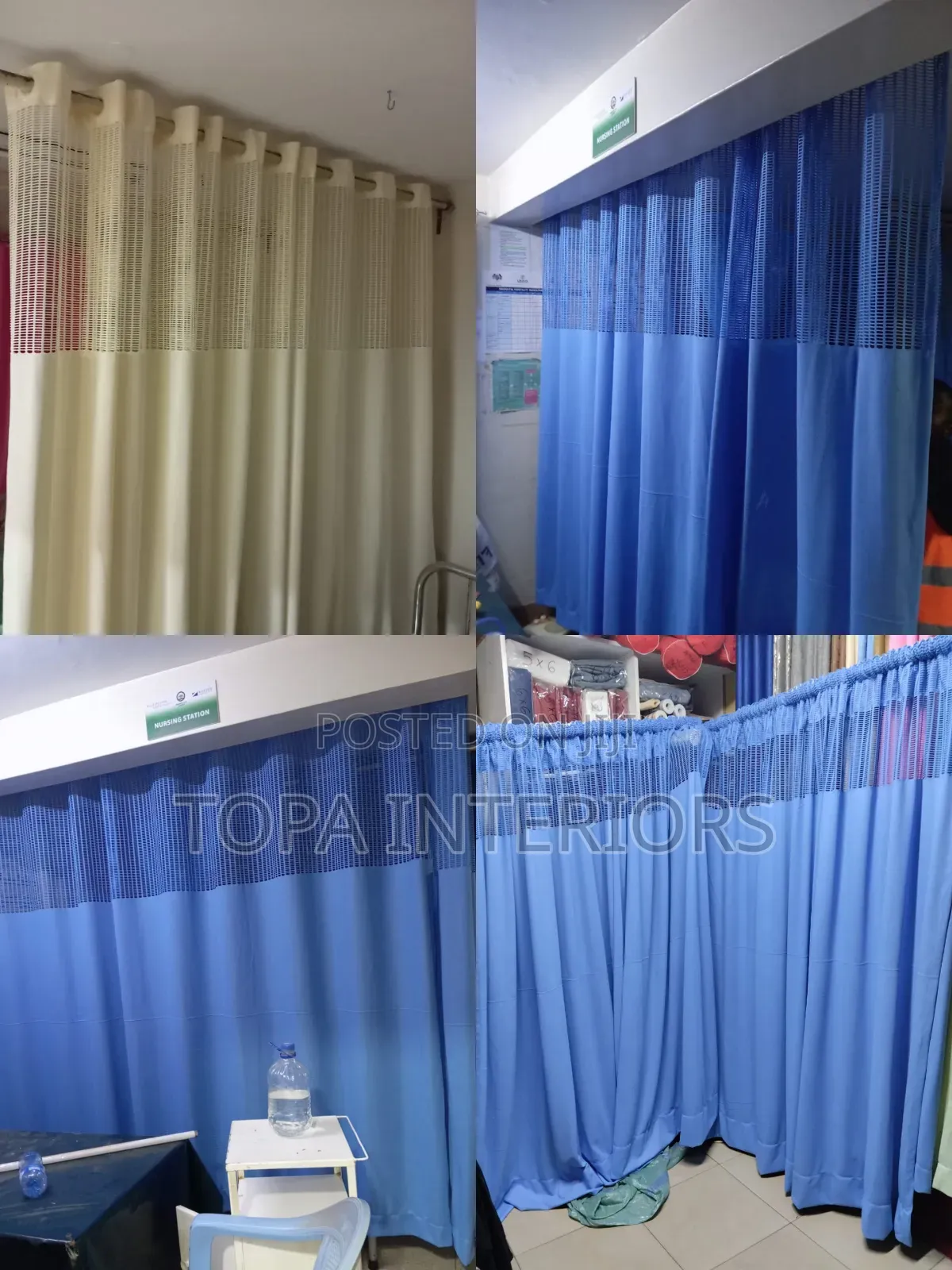 Hospital Privacy Curtains for Ward Partitioning