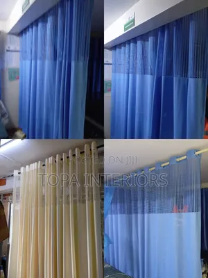 Durable Easy to Clean Hospital Curtains for Ward Partitioning