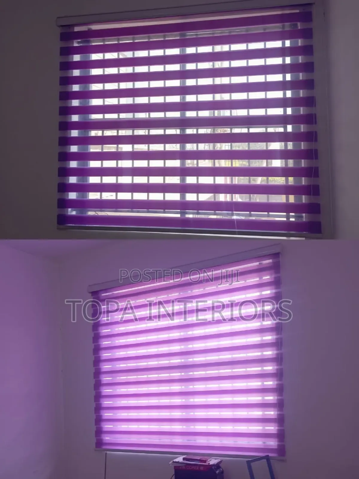 Premium Horizontal Office Roller Blinds Installation