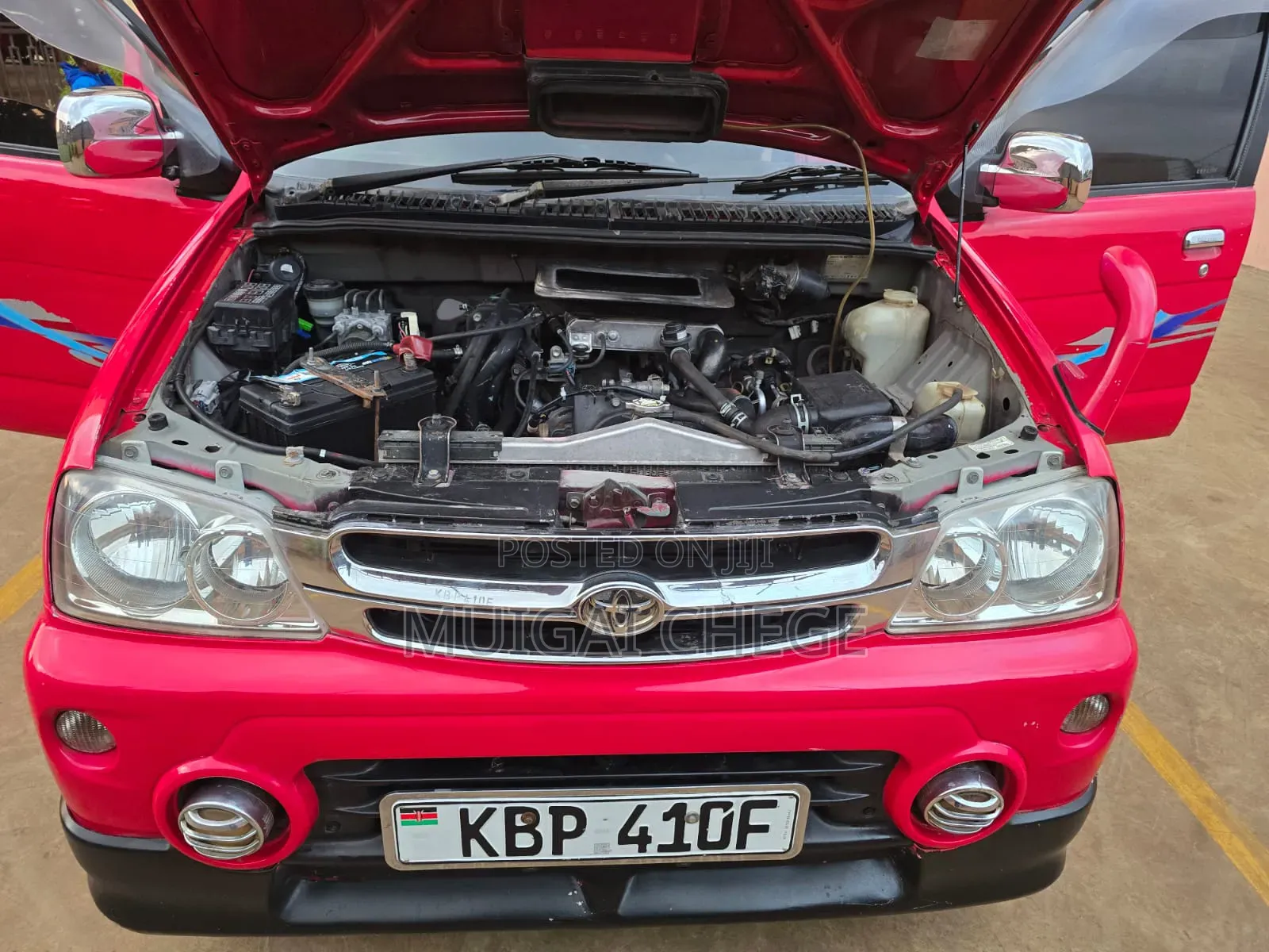 Daihatsu Terios Automatic 2004 Red