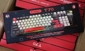 Gaming Keyboard -Wolf T70 Wireless Mechanical Keyboard