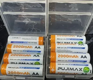 PUJIMAX 2000mAh AA Rechargeable Batteries