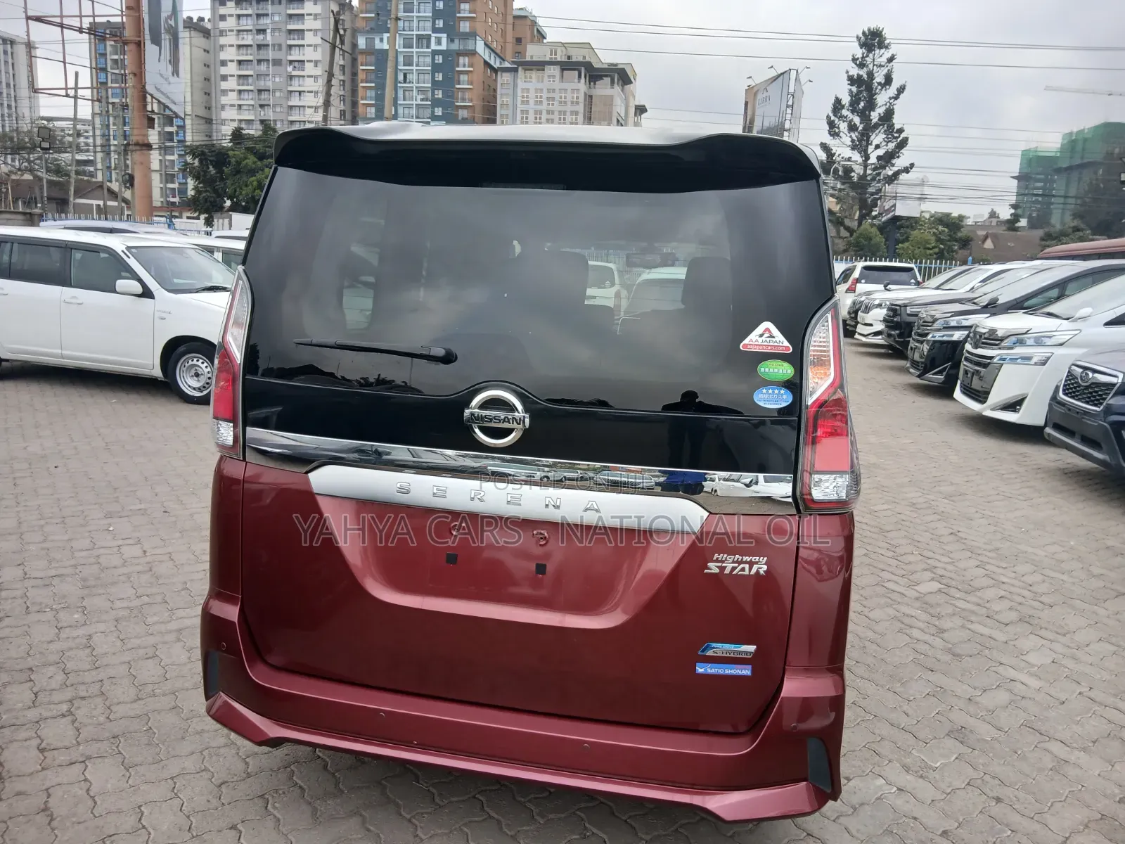 Nissan Serena 2018 Maroon