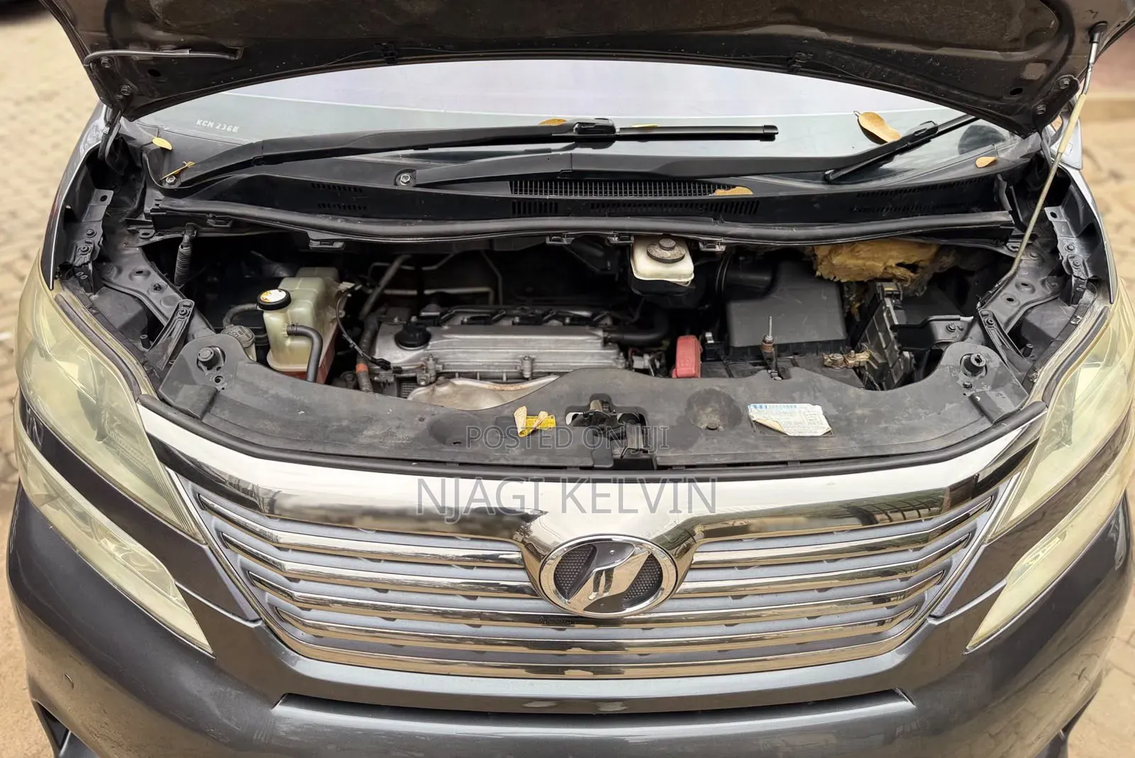 Toyota Vellfire 2010 Gray