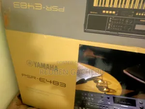 Yamaha PSR E 483,with a Sound King Stand