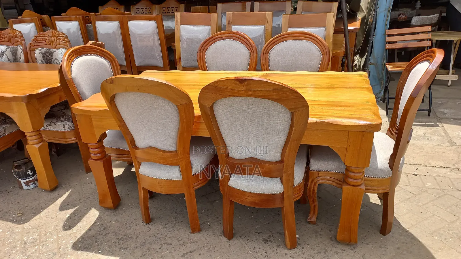 6seater Antique Dining Set