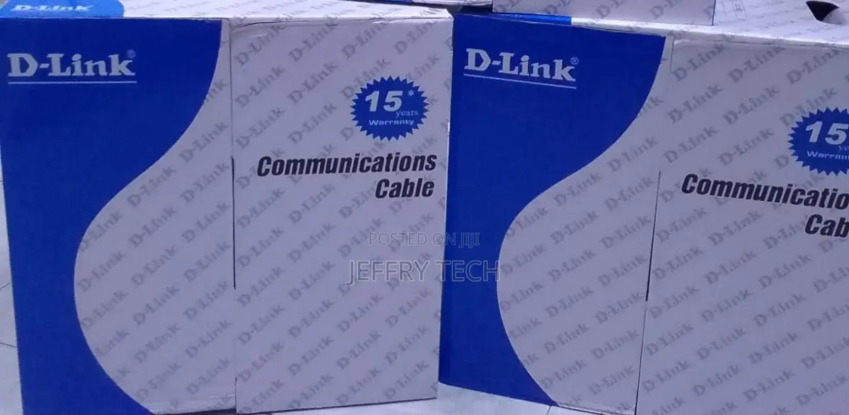 D-Link Cat6 UTP Networking Cable Rolls.