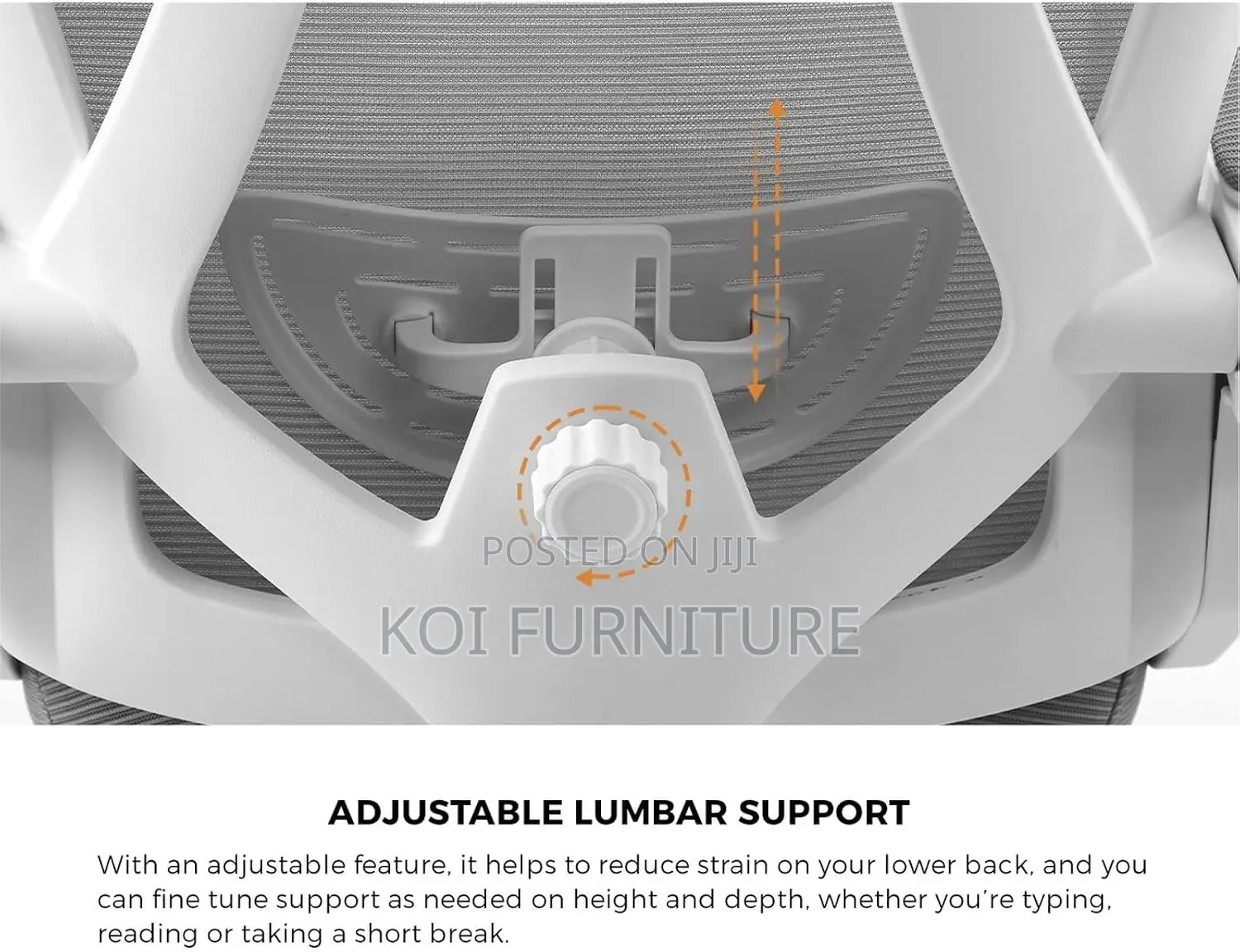 Office Chairs; High Backrest White Decorated Office Chairs