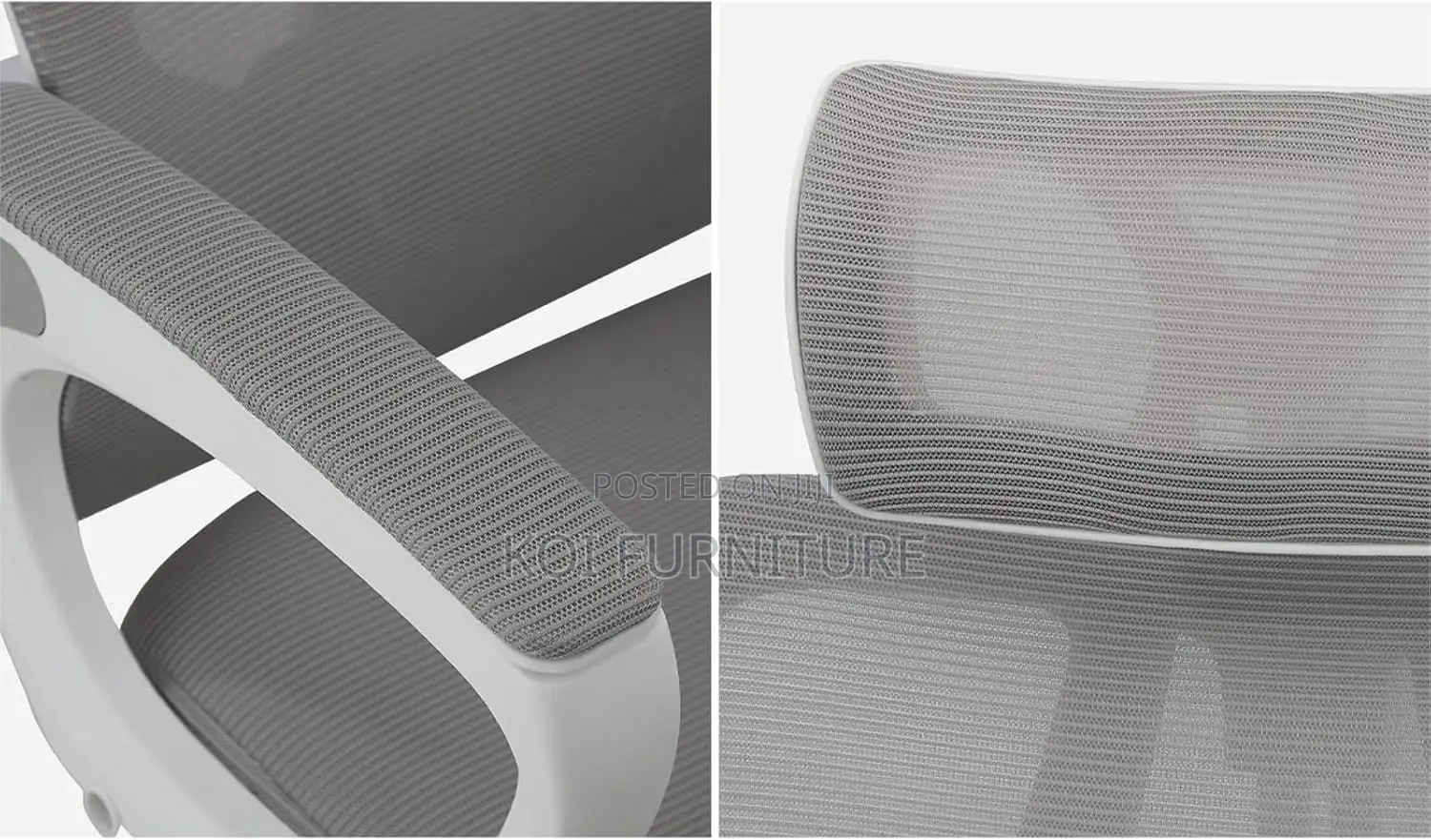 Office Chairs; High Backrest White Decorated Office Chairs