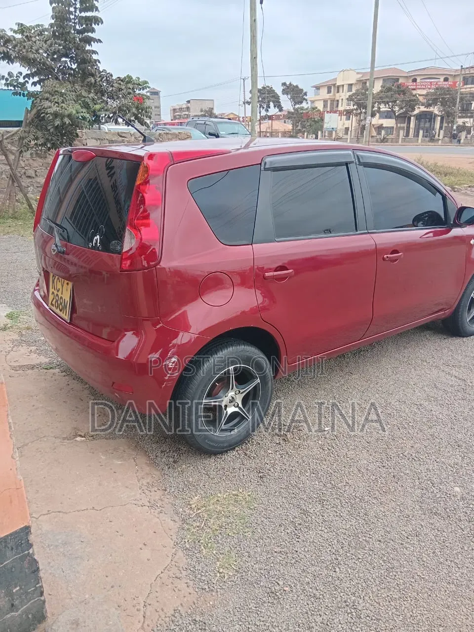 Nissan Note 2012 Red