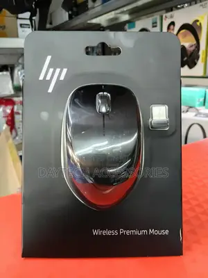 This Is an HP Wireless Premium Mouse.