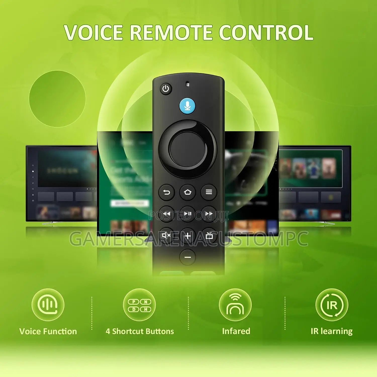 Replacement Remote for Fire Series, TV Sticks