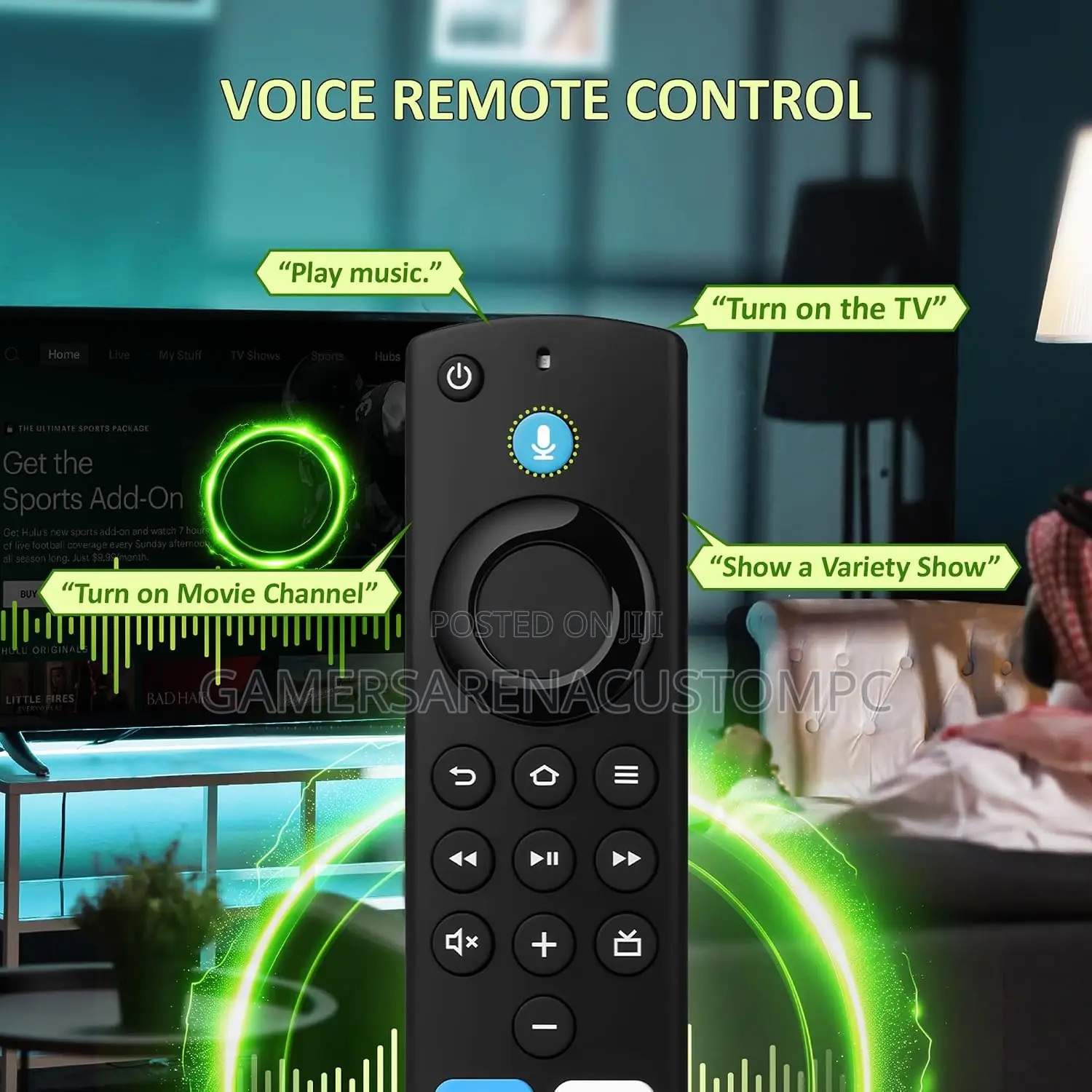 Replacement Remote for Fire Series, TV Sticks
