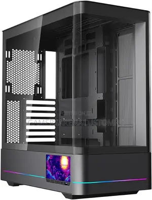 Jungle Leopard AC-02 Mid Tower ATX Gaming Case With 5.5 Inch LCD