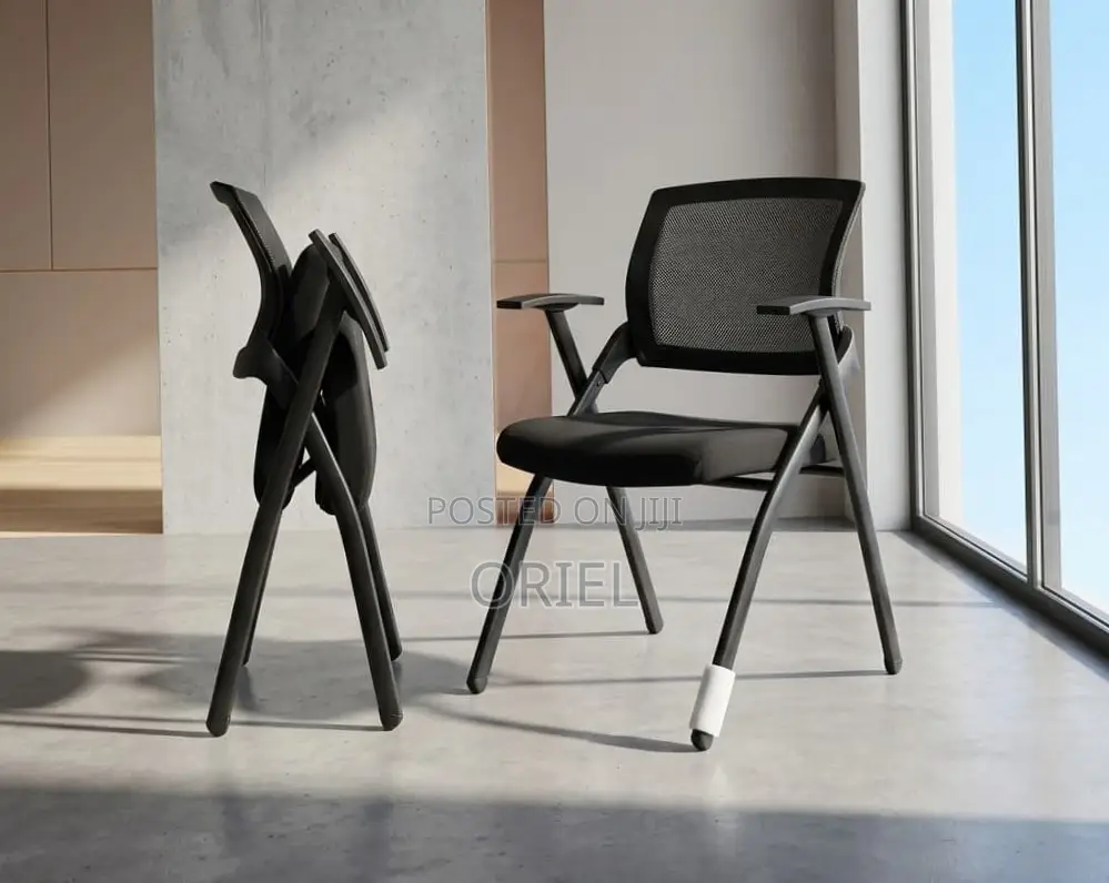 Office Chair : Mesh Foldable Training Chair