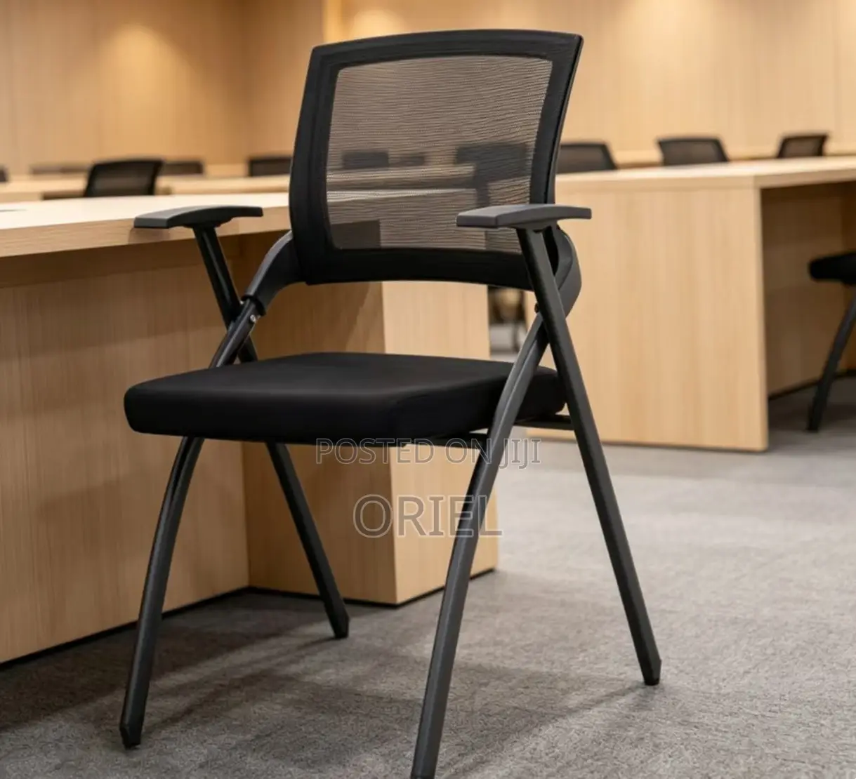 Office Chair : Mesh Foldable Training Chair