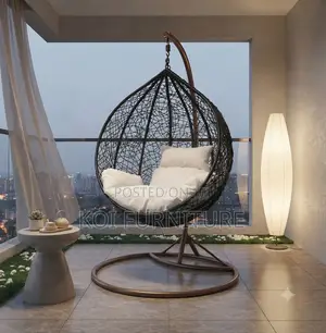 Home Chairs; Leather- Cotton Home Hammock Chair