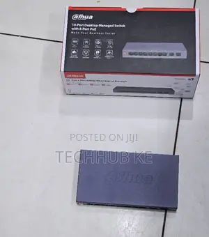 10ports Dahua Managed Switch With 8 Poe Switch Ports