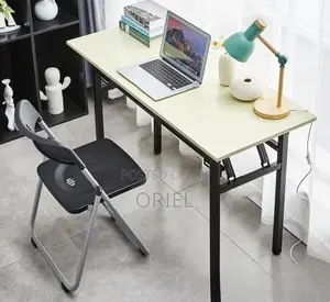 Office Foldable Table :150CM White Foldable Office Table