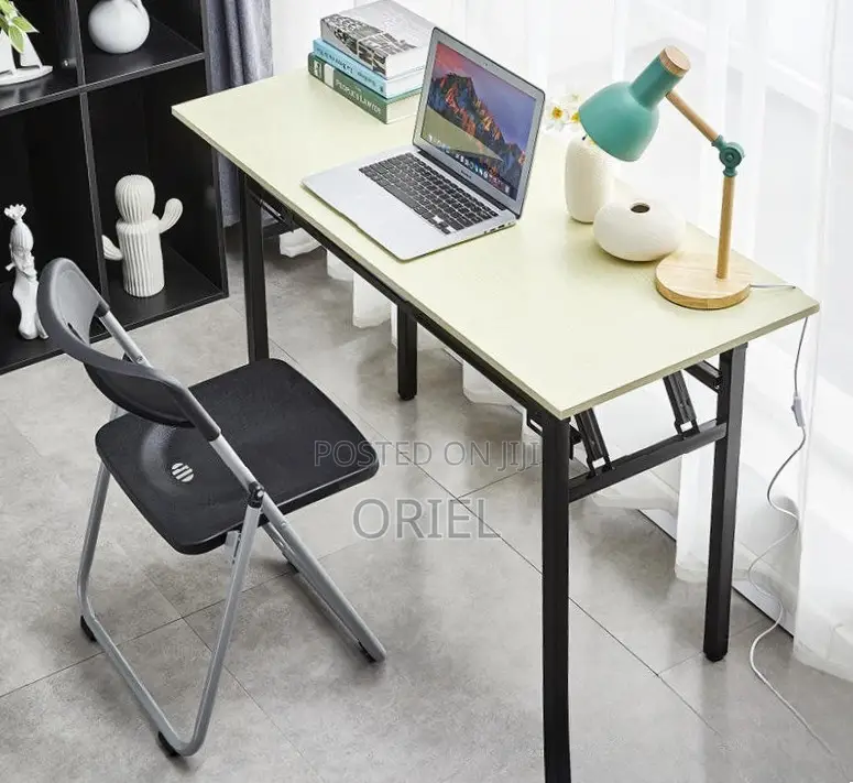 Office Foldable Table :150CM White Foldable Office Table