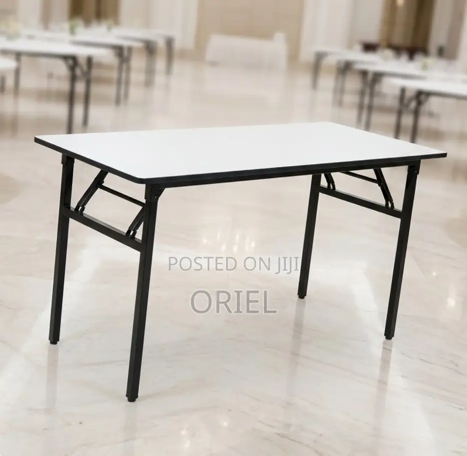 Office Foldable Table :150CM White Foldable Office Table