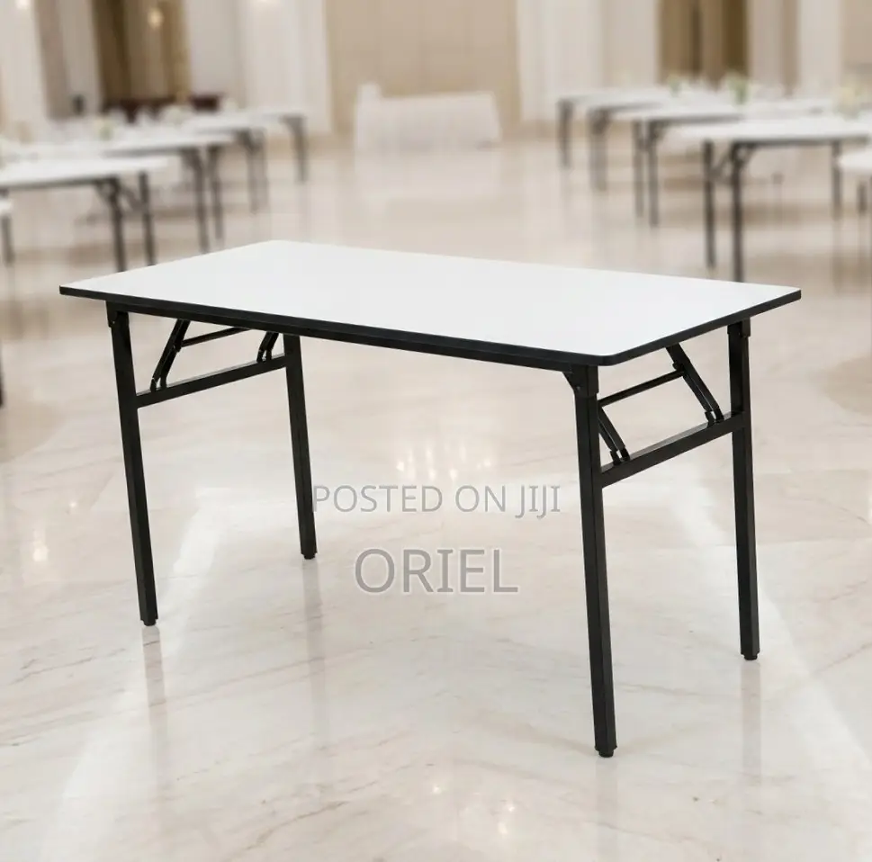Office Foldable Table :150CM White Foldable Office Table
