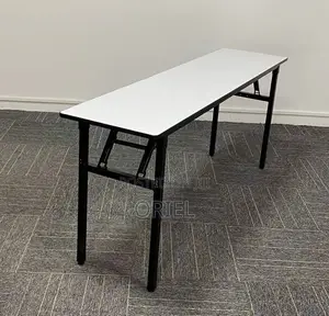 Office Foldable Table :150CM White Foldable Office Table
