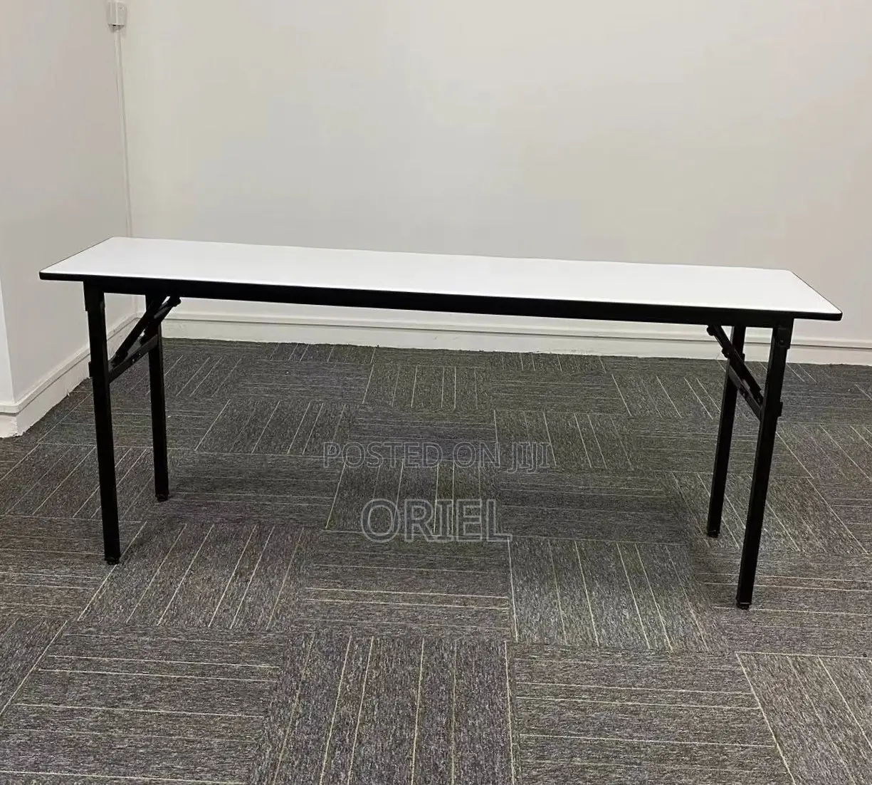 Office Foldable Table :150CM White Foldable Office Table