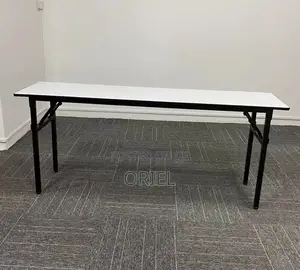 Office Foldable Table :150CM White Foldable Office Table