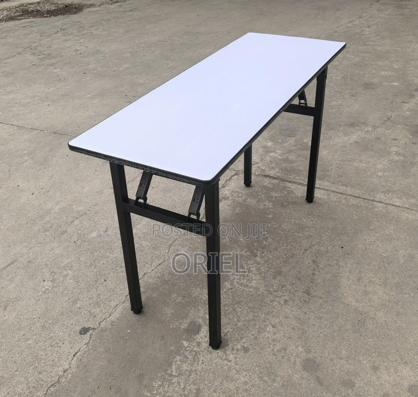 Office Foldable Table :150CM White Foldable Office Table