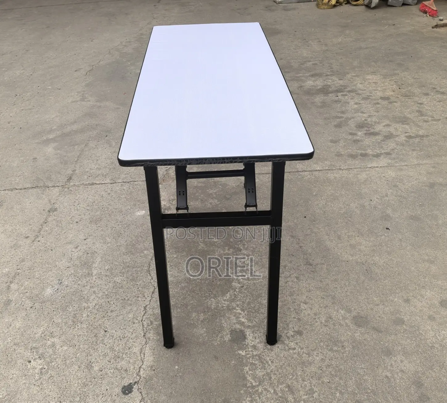 Office Foldable Table :150CM White Foldable Office Table