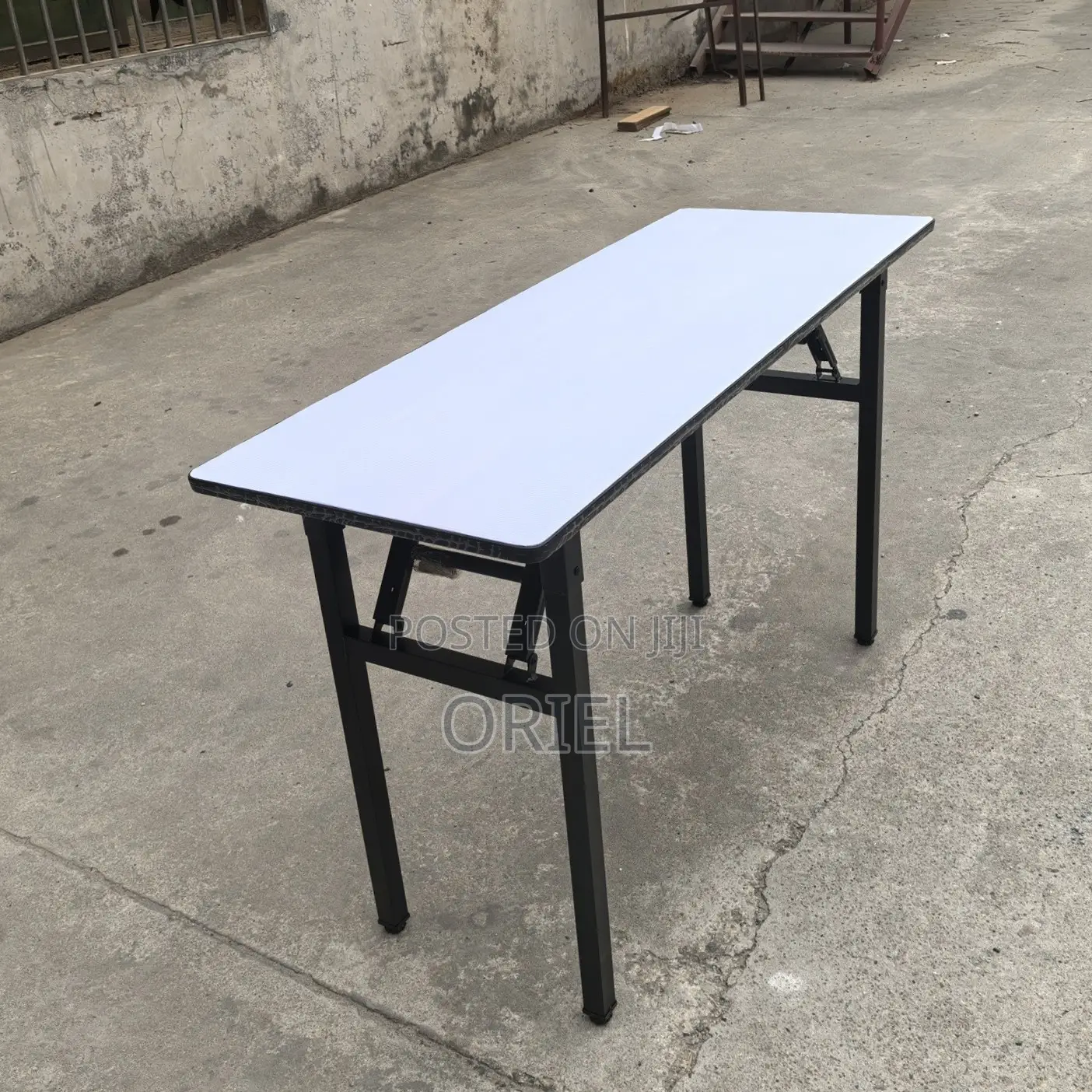 Office Foldable Table :150CM White Foldable Office Table